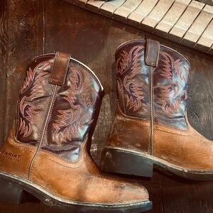 Ariat Krista Boot Steel Toe size 8’